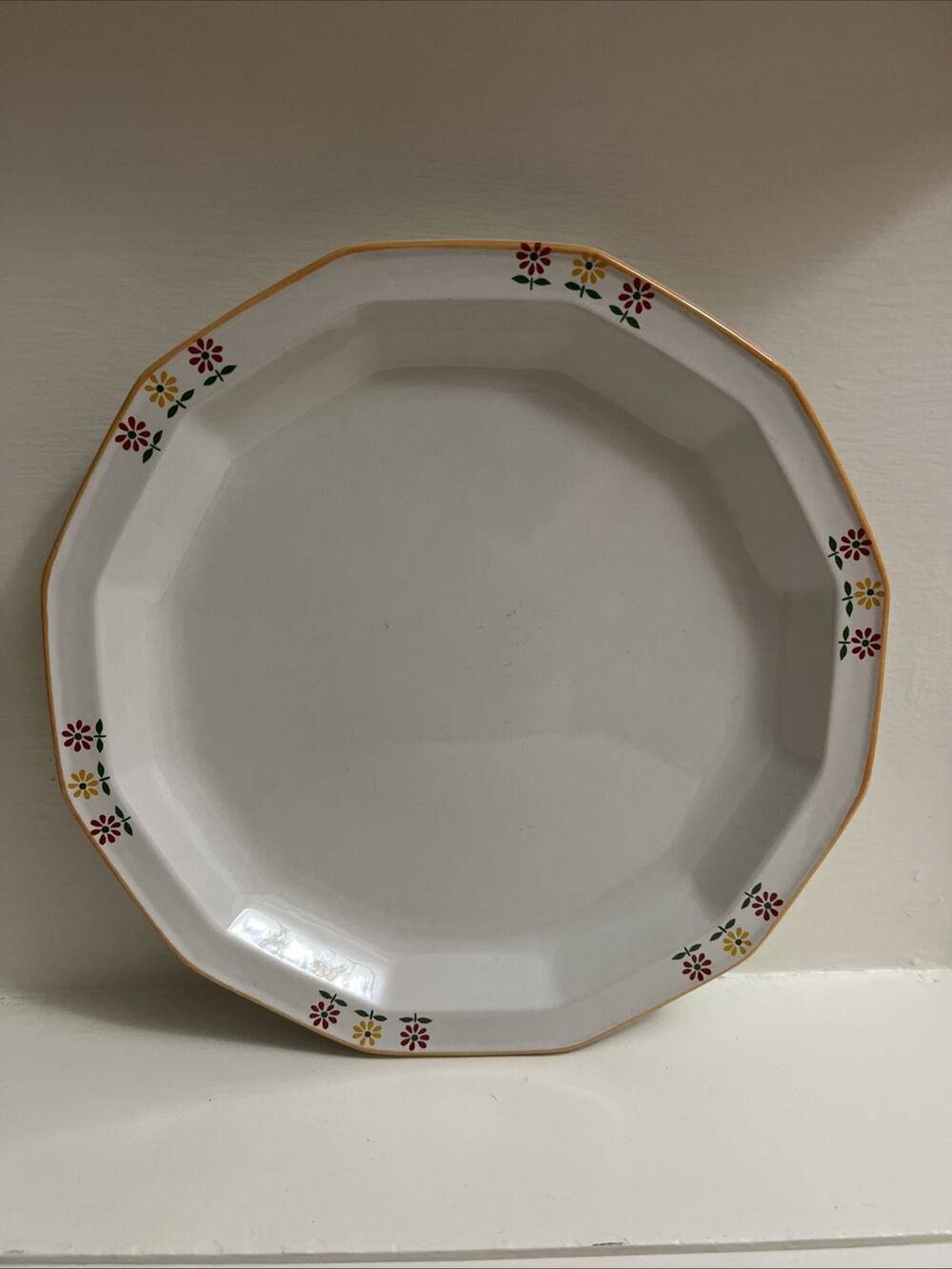 International China Good Morning Sunrise 8320 12” Chop Plate Platter Japan